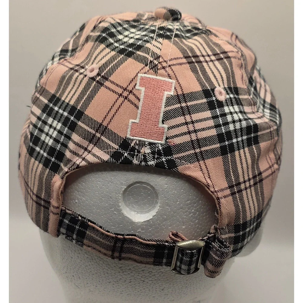 Top of the World Iowa Hawkeyes Cap Hat NCAA‎ Womens OSFM Pink Plaid